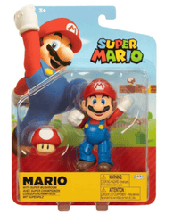 Super Mario - jakks Pacific - Mario w/ Super Mushroom